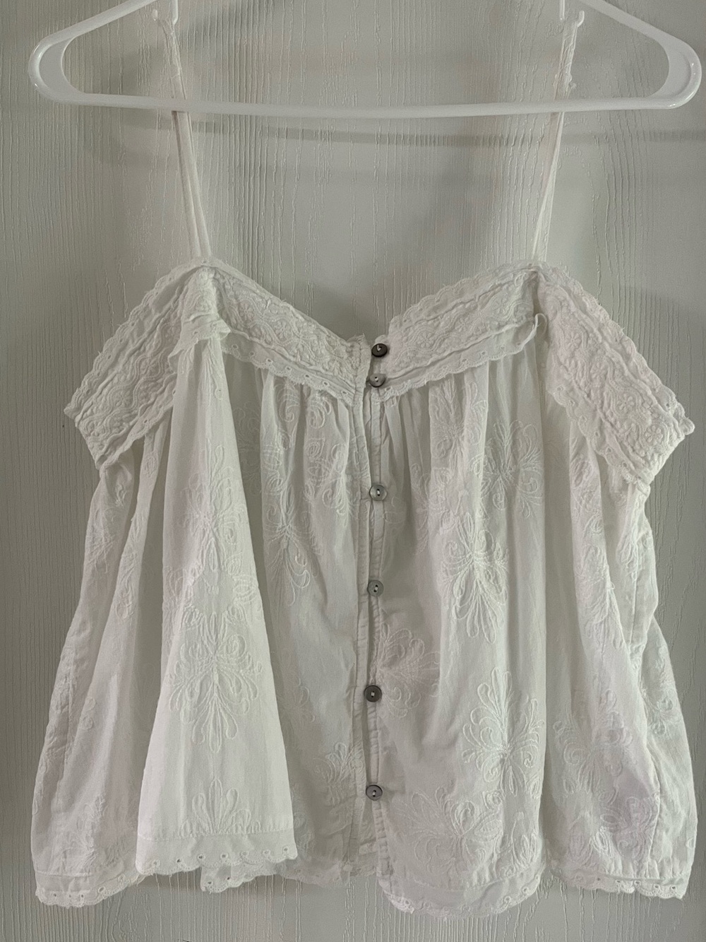 White Summer Blouse